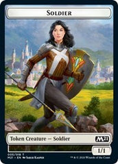 Soldier // Weird Double-sided Token [Core Set 2021 Tokens] | Local Legends