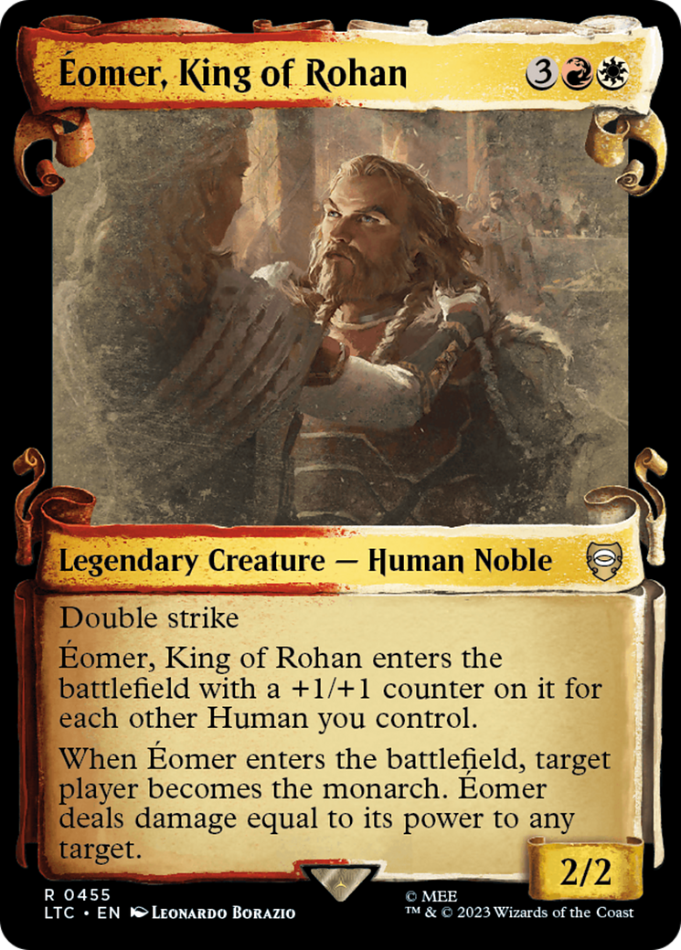 Eomer, King of Rohan [The Lord of the Rings: Tales of Middle-Earth Commander Showcase Scrolls] | Golgari Games