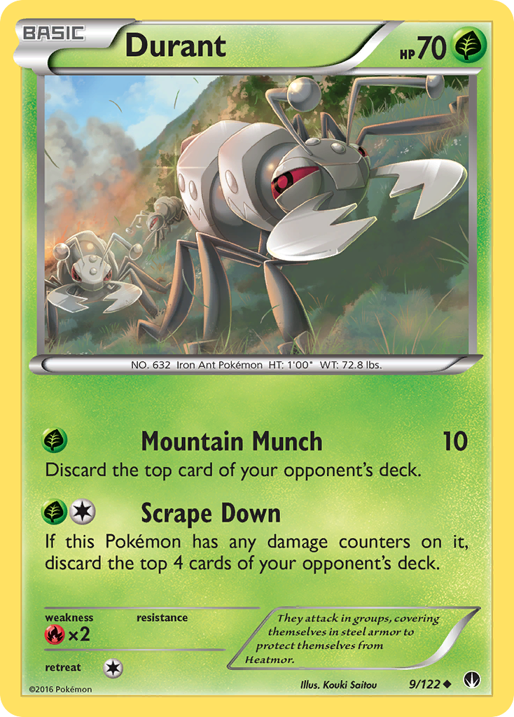 Durant (9/122) [XY: BREAKpoint] | Golgari Games