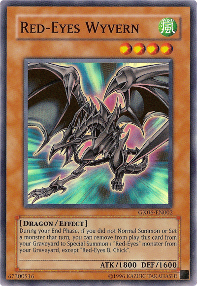 Red-Eyes Wyvern [GX06-EN002] Super Rare | Golgari Games