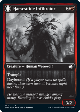 Harvesttide Infiltrator // Harvesttide Assailant [Innistrad: Double Feature] | Local Legends