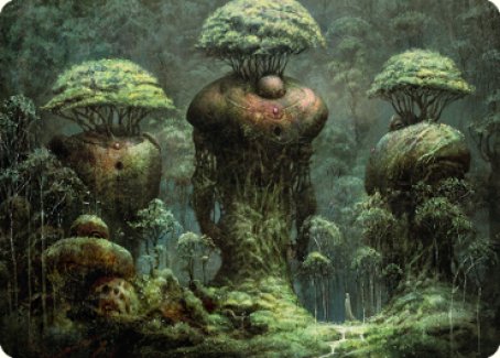 Forest Art Card [Dominaria United Art Series] | Local Legends