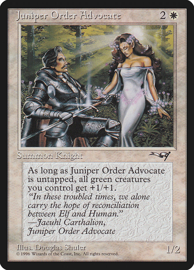 Juniper Order Advocate [Alliances] | Local Legends