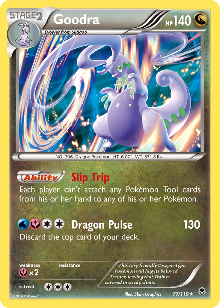 Goodra (77/119) [XY: Phantom Forces] | Golgari Games