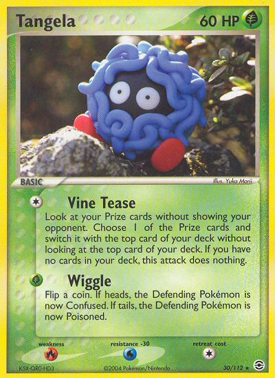 Tangela (30/112) [EX: FireRed & LeafGreen] | Golgari Games