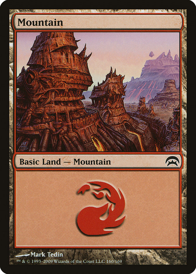 Mountain (160) [Planechase] | Golgari Games