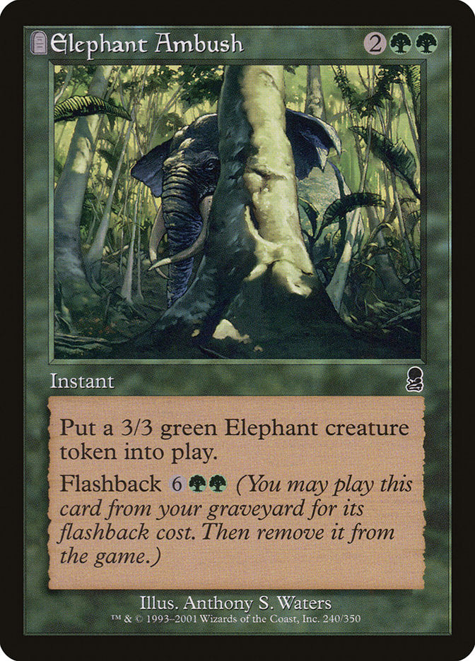 Elephant Ambush [Odyssey] | Golgari Games