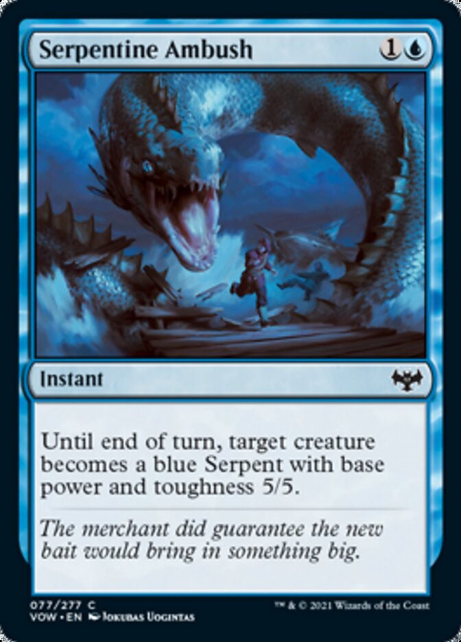 Serpentine Ambush [Innistrad: Crimson Vow] | Local Legends