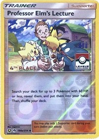 Professor Elms Lecture (188a/214) (League Promo 4th Place) [Sun & Moon: Lost Thunder] | Local Legends