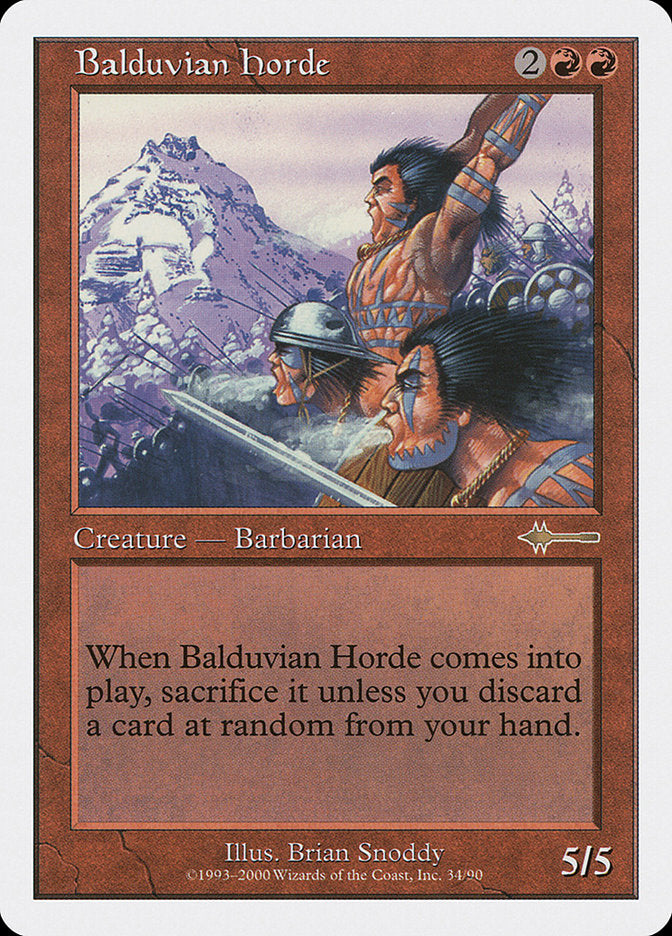 Balduvian Horde [Beatdown] | Golgari Games