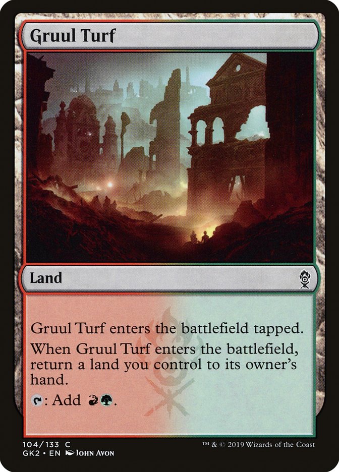 Gruul Turf [Ravnica Allegiance Guild Kit] | Local Legends