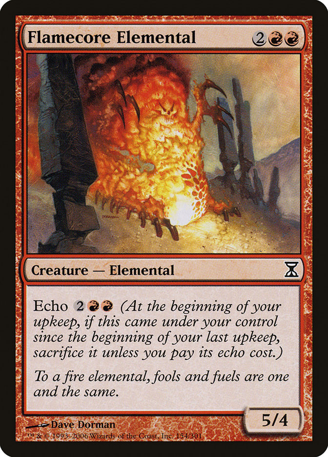 Flamecore Elemental [Time Spiral] | Local Legends