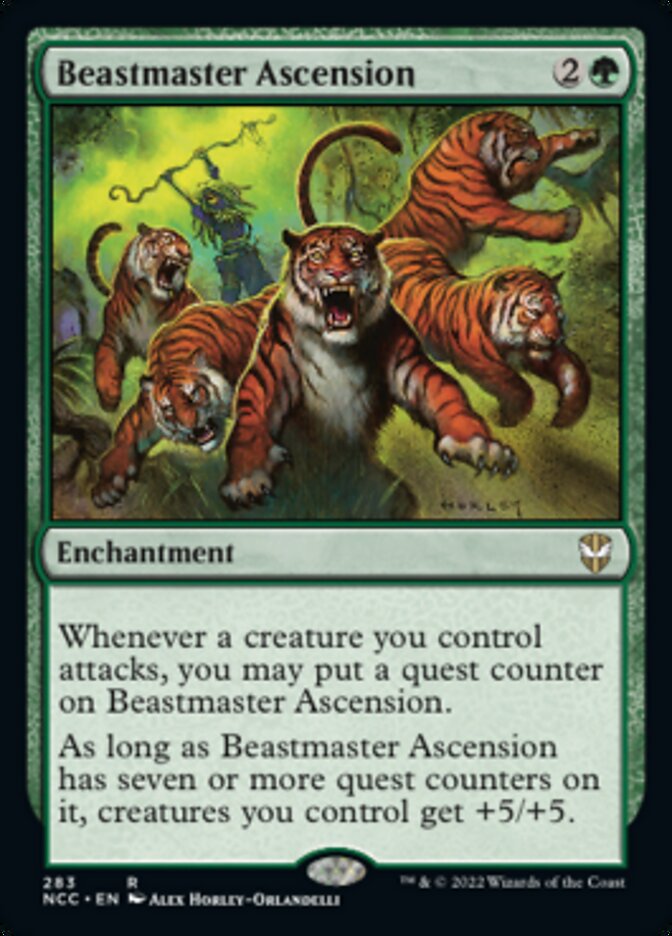 Beastmaster Ascension [Streets of New Capenna Commander] | Golgari Games