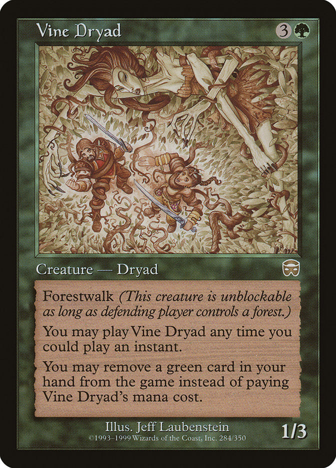 Vine Dryad [Mercadian Masques] | Local Legends