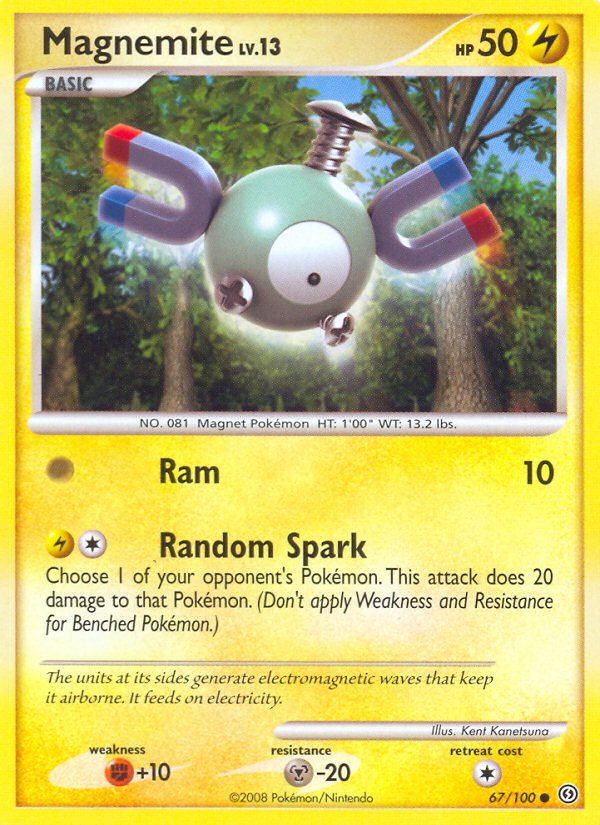 Magnemite (67/100) [Diamond & Pearl: Stormfront] | Golgari Games