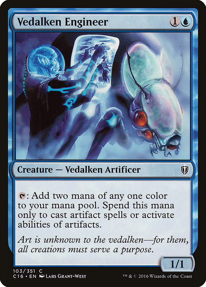 Vedalken Engineer [Commander 2016] | Local Legends