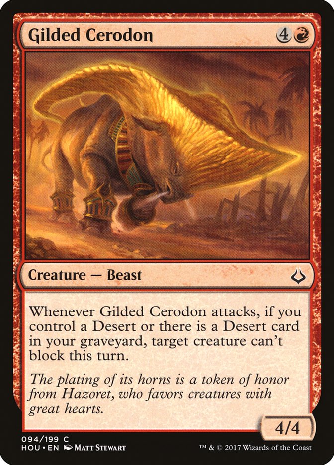 Gilded Cerodon [Hour of Devastation] | Local Legends