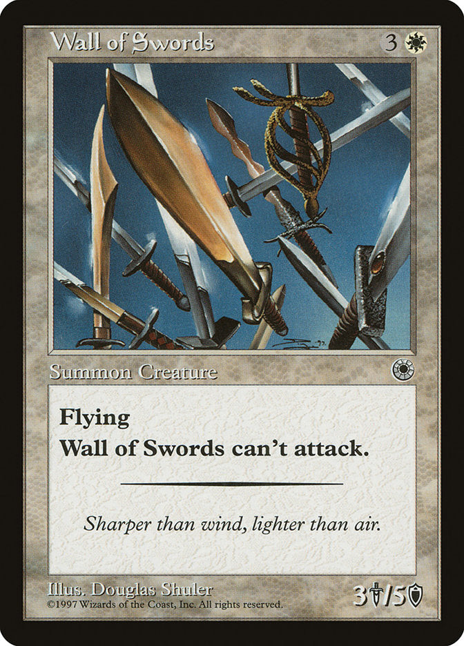 Wall of Swords [Portal] | Golgari Games