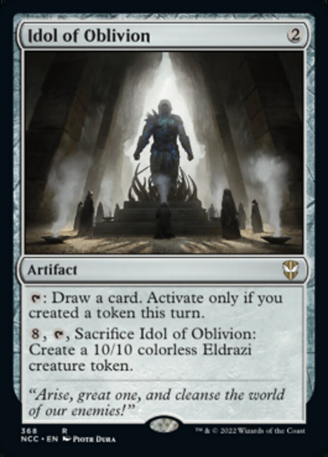 Idol of Oblivion [Streets of New Capenna Commander] | Local Legends