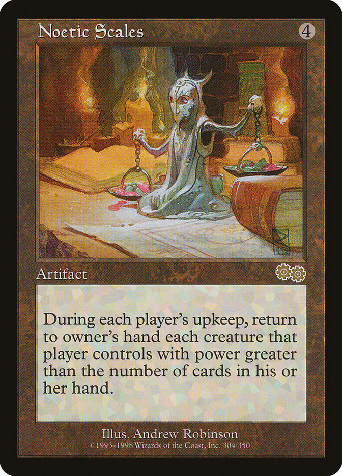 Noetic Scales [Urza's Saga] | Local Legends