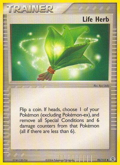 Life Herb (93/112) [EX: FireRed & LeafGreen] | Golgari Games