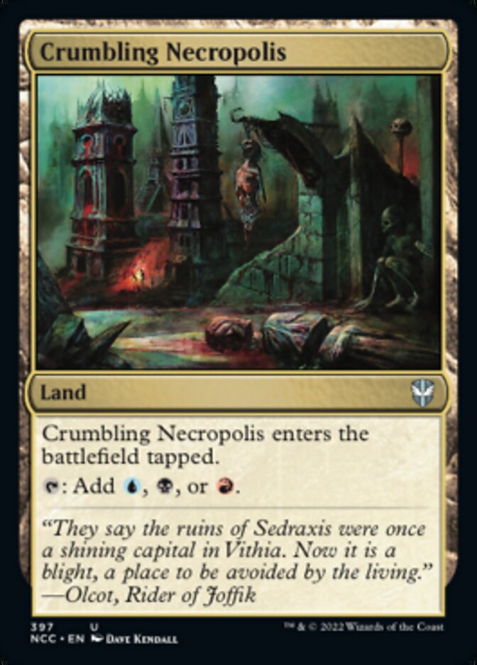 Crumbling Necropolis [Streets of New Capenna Commander] | Local Legends