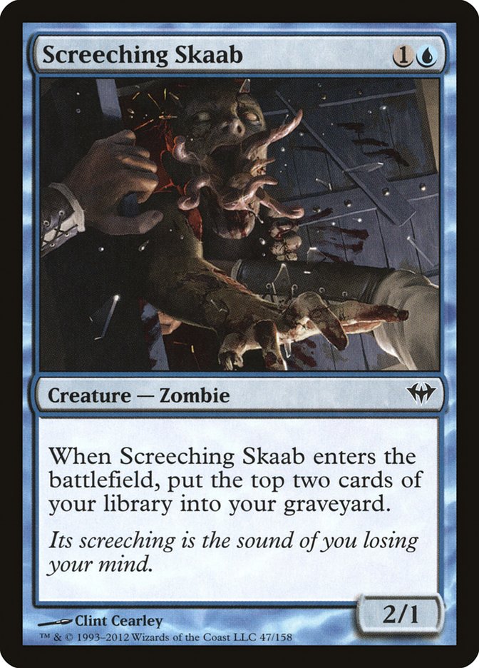 Screeching Skaab [Dark Ascension] | Local Legends