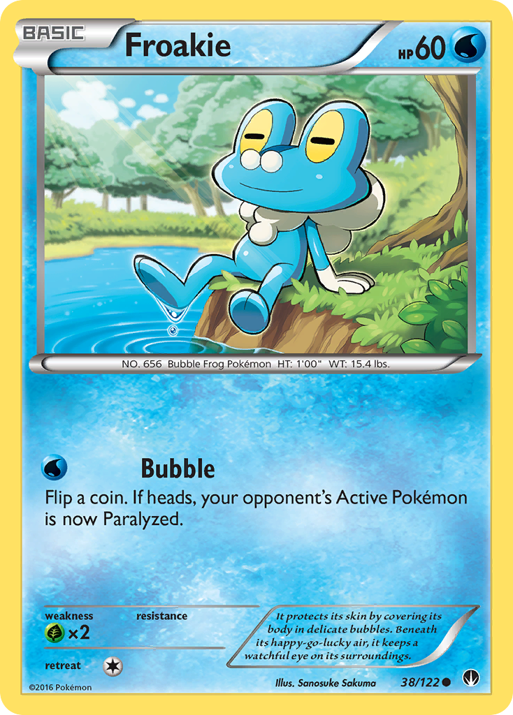 Froakie (38/122) [XY: BREAKpoint] | Golgari Games