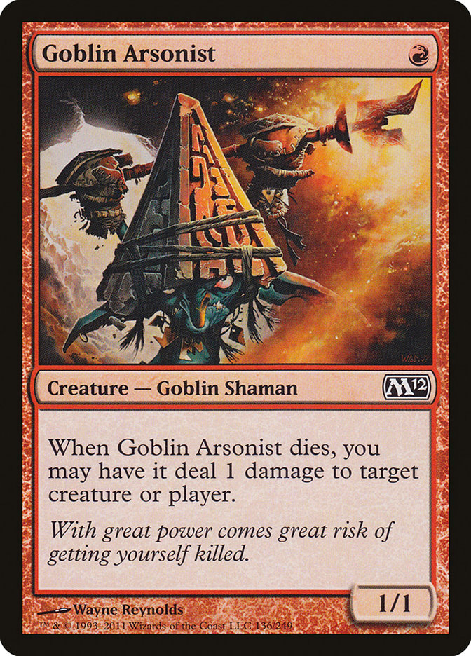 Goblin Arsonist [Magic 2012] | Golgari Games