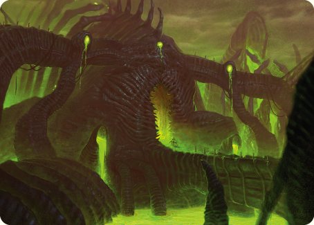 The Dross Pits Art Card [Phyrexia: All Will Be One Art Series] | Local Legends