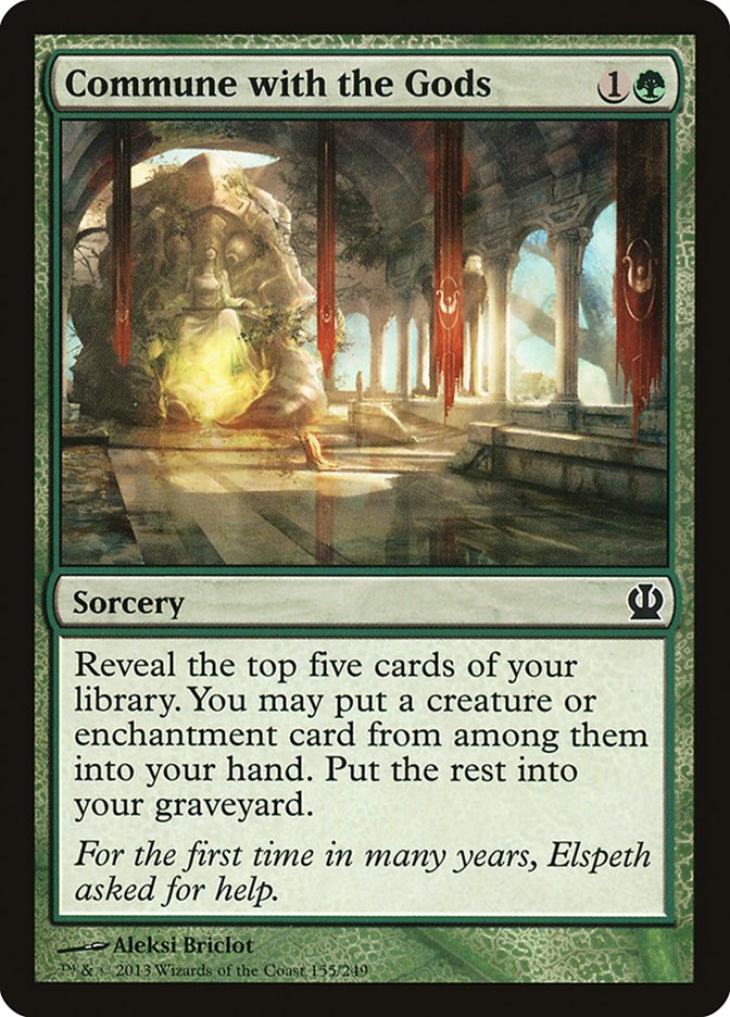Commune with the Gods [Theros] | Local Legends