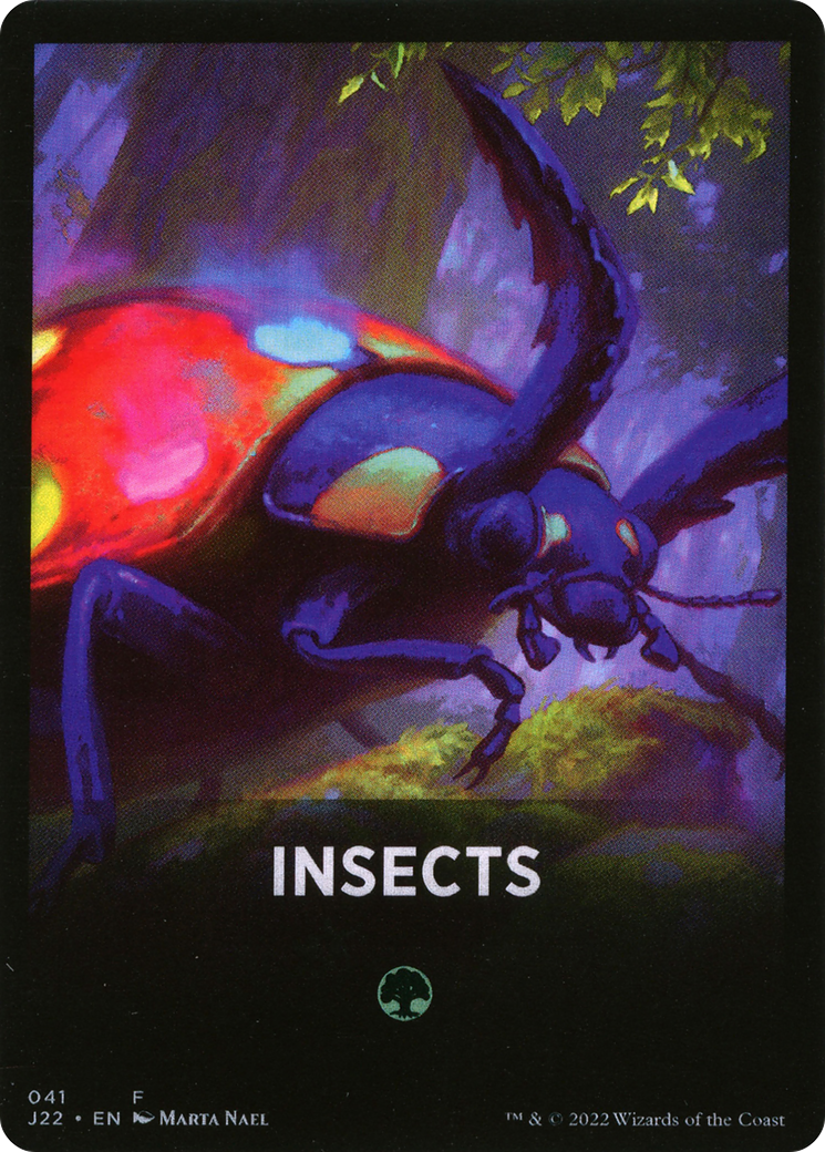 Insects Theme Card [Jumpstart 2022 Front Cards] | Golgari Games