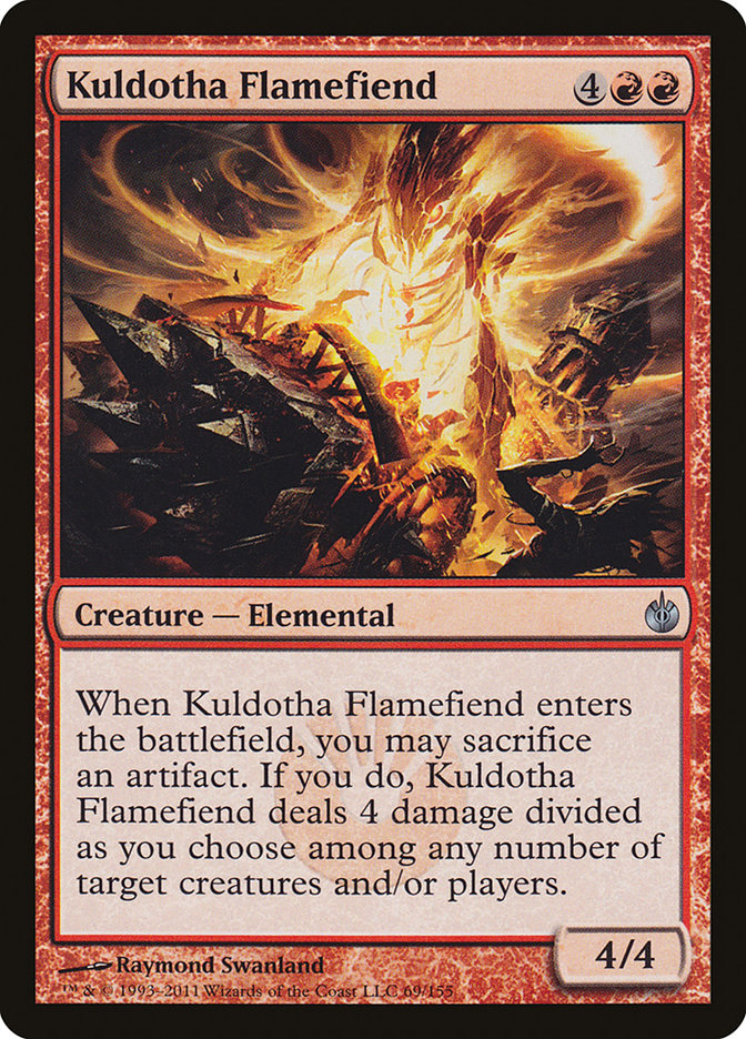 Kuldotha Flamefiend [Mirrodin Besieged] | Golgari Games