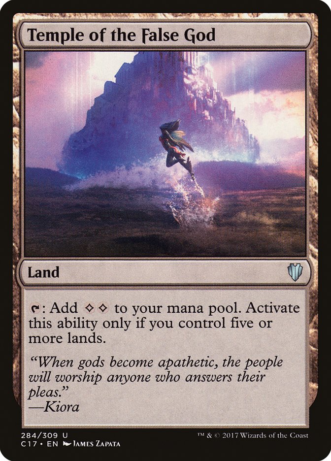 Temple of the False God [Commander 2017] | Local Legends