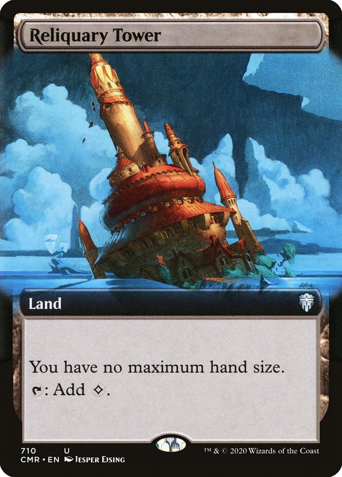 Reliquary Tower (Extended Art) [Commander Legends] | Local Legends