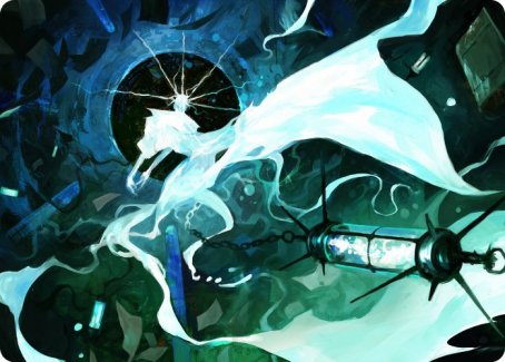 Thirst for Discovery Art Card [Innistrad: Crimson Vow Art Series] | Local Legends