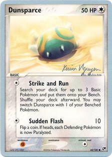 Dunsparce (60/100) (Team Rushdown - Kevin Nguyen) [World Championships 2004] | Golgari Games