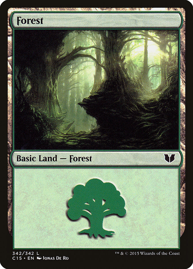 Forest (342) [Commander 2015] | Local Legends