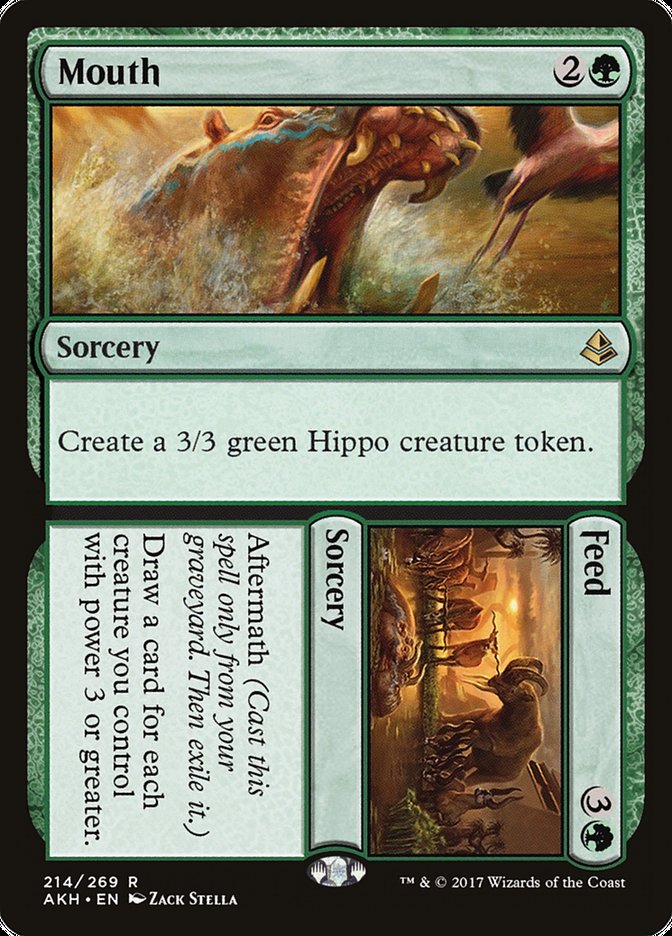 Mouth // Feed [Amonkhet] | Local Legends