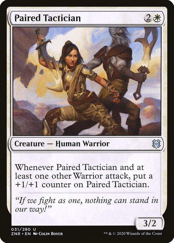 Paired Tactician [Zendikar Rising] | Local Legends