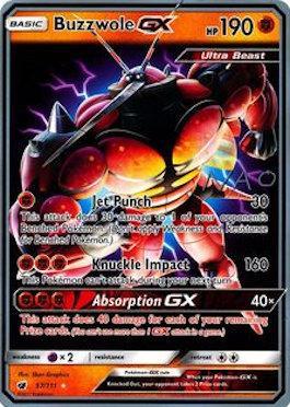 Buzzwole GX (57/111) (Buzzroc - Naohito Inoue) [World Championships 2018] | Golgari Games