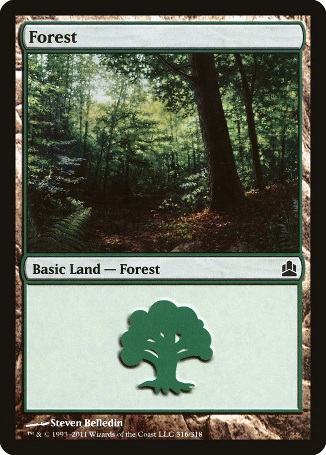 Forest (316) [Commander 2011] | Local Legends