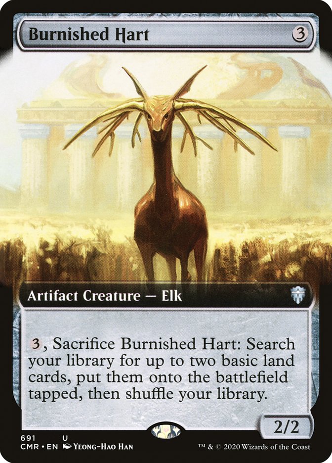 Burnished Hart (Extended Art) [Commander Legends] | Golgari Games