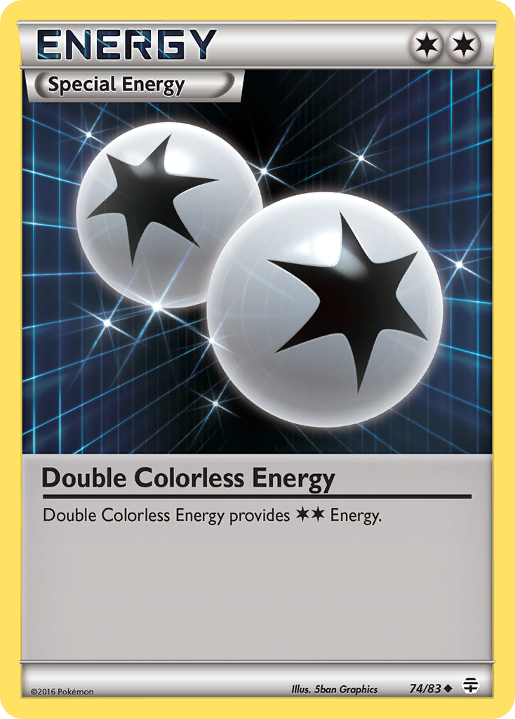 Double Colorless Energy (74/83) [XY: Generations] | Golgari Games