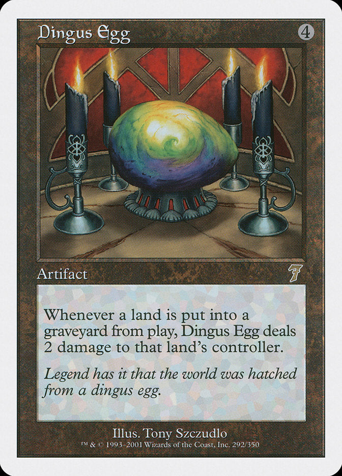 Dingus Egg [Seventh Edition] | Golgari Games