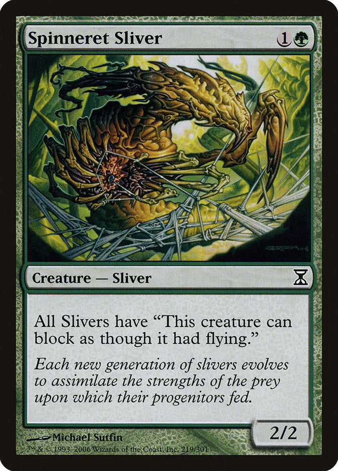 Spinneret Sliver [Time Spiral] | Local Legends
