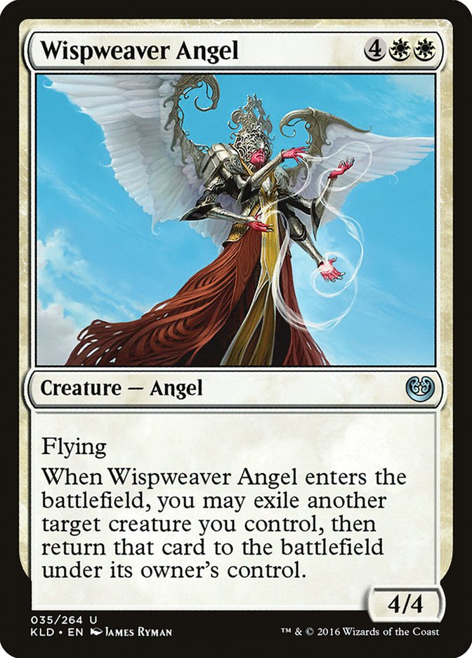 Wispweaver Angel [Kaladesh] | Golgari Games