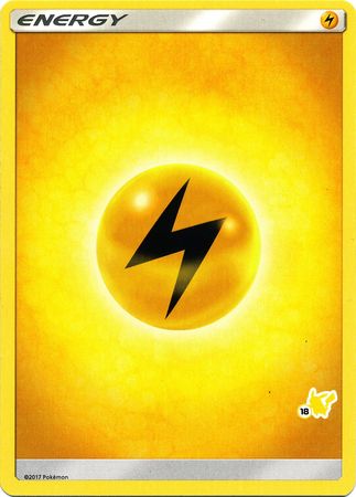 Lightning Energy (Pikachu Stamp #18) [Battle Academy 2020] | Local Legends