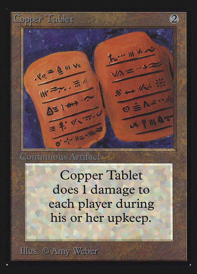 Copper Tablet [Collectors' Edition] | Golgari Games