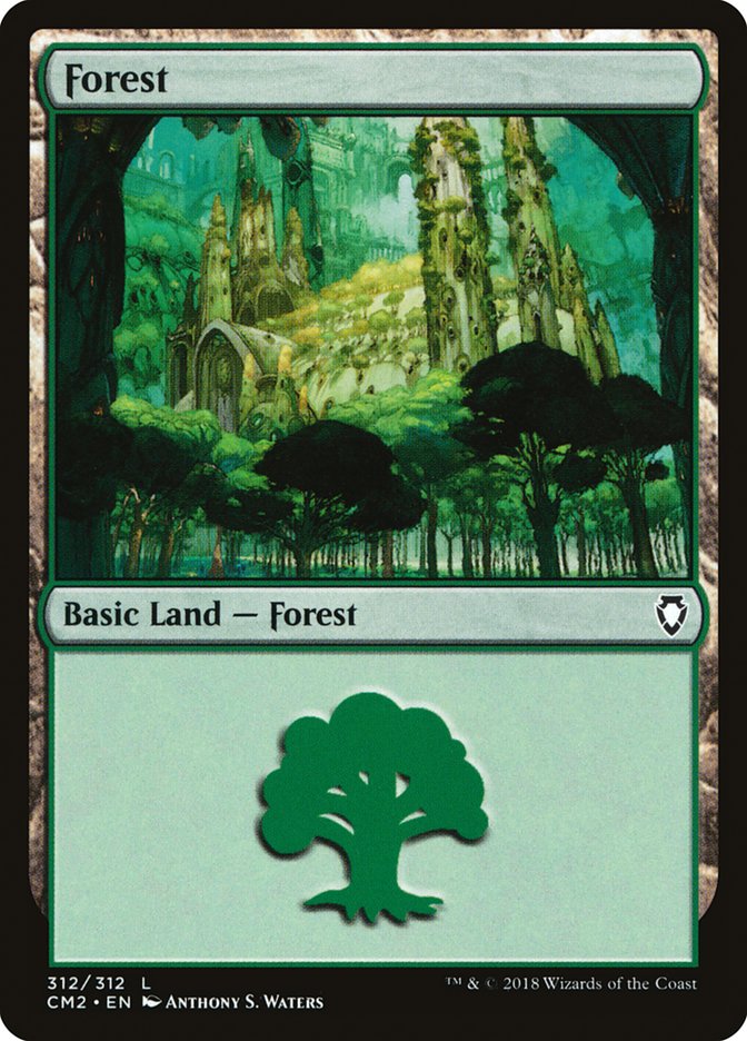 Forest (312) [Commander Anthology Volume II] | Golgari Games